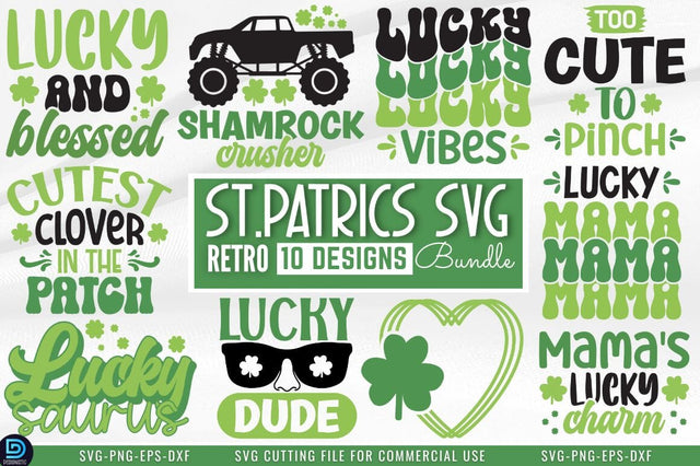 St Patrick's Day SVG Bundle SVG DESIGNISTIC 