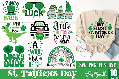 St Patrick's Day Svg Bundle SVG DESIGNISTIC 