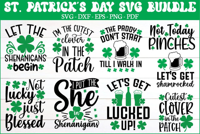 St. Patrick's Day Svg Bundle SVG designstore 