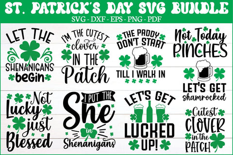 St. Patrick's Day Svg Bundle SVG designstore 
