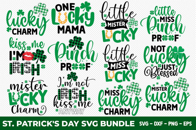 St Patrick's Day SVG Bundle SVG fokiira 