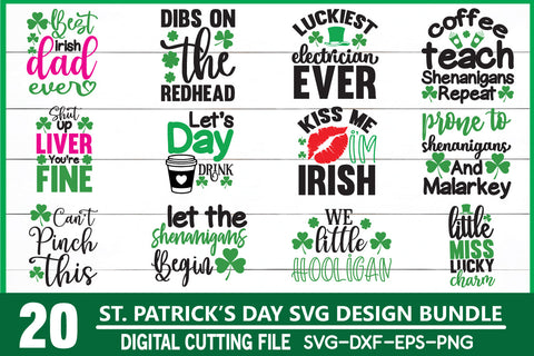 St Patricks Day SVG Bundle SVG md faruk hossain 