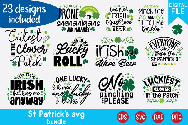 St. Patrick's Day SVG Bundle SVG md faruk hossain 