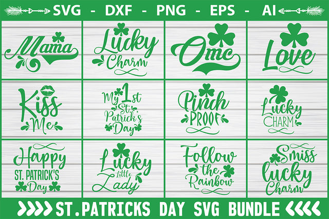 St. Patricks Day svg bundle SVG Nbd161 