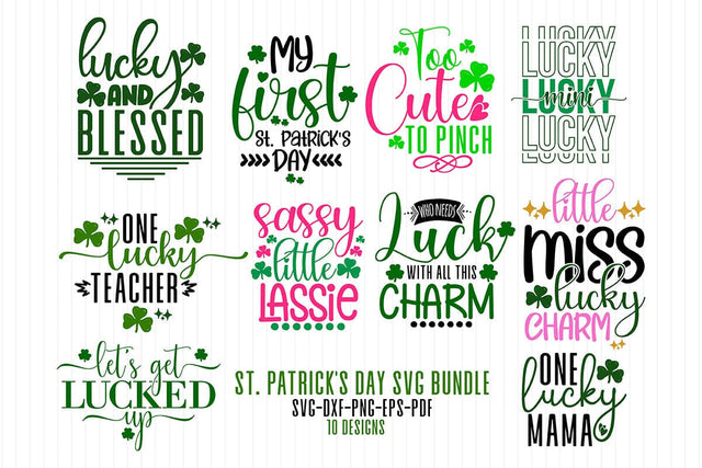 St. Patrick's Day Svg Bundle SVG shah alam 