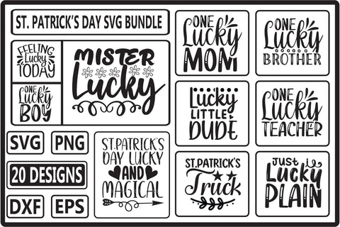 St. Patrick’s Day SVG Bundle SVG Shahin alam 