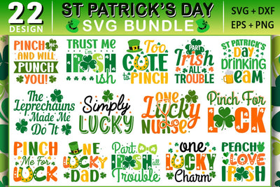 St Patrick's Day SVG Bundle SVG Shetara Begum 