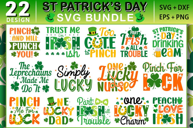 St Patrick's Day SVG Bundle SVG Shetara Begum 