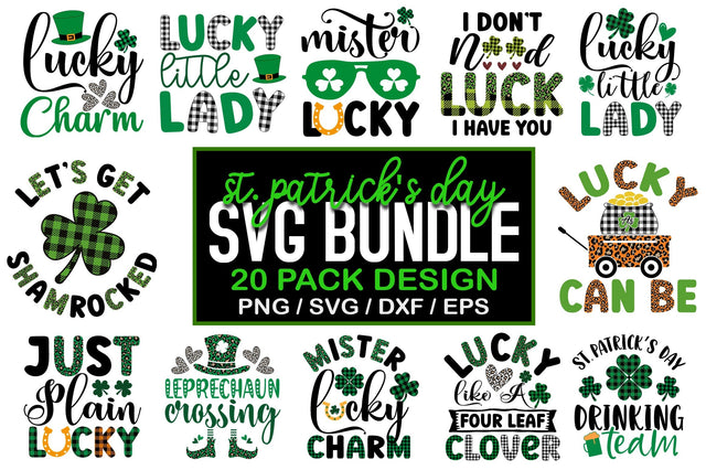 St Patrick's Day SVG Bundle SVG SH_Tee store 