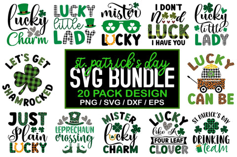 St Patrick's Day SVG Bundle SVG SH_Tee store 