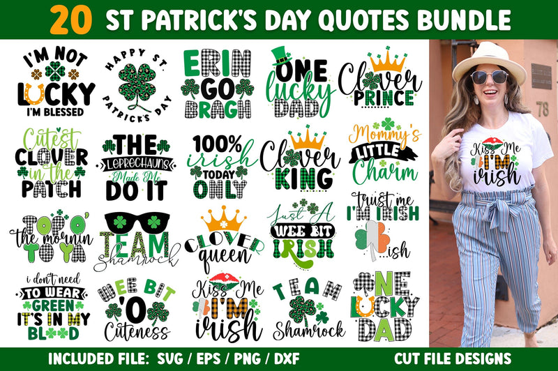 St Patricks Day SVG Bundle SVG SH_Tee store 