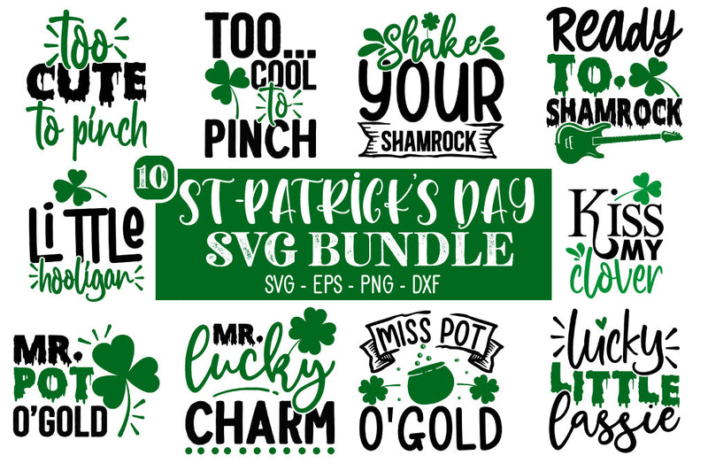 St-Patrick's-Day SVG Bundle SVG Svgcraft 