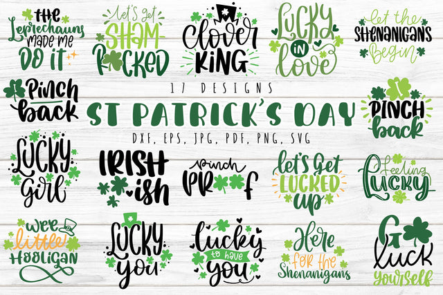 St Patrick's Day SVG bundle Vol.2 SVG dapiyupi store 
