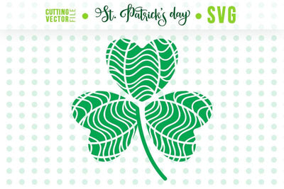 St. Patrick's Day SVG - Clover SVG VectorSVGdesign 