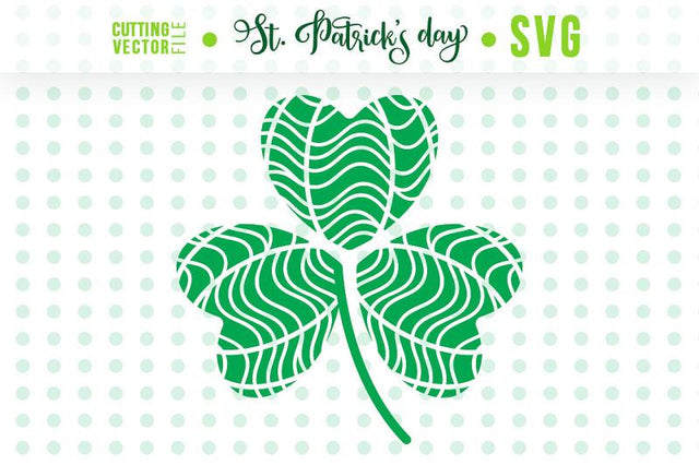 St. Patrick's Day SVG - Clover SVG VectorSVGdesign 