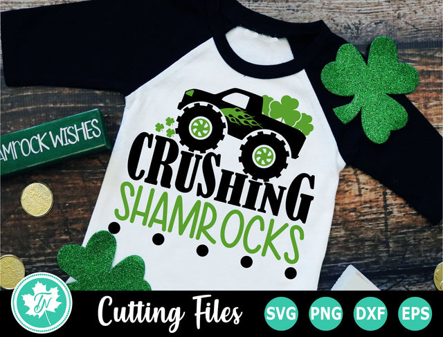 St Patricks Day SVG | Crushing Shamrocks SVG SVG TrueNorthImagesCA 