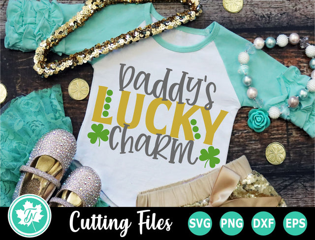 St Patricks Day SVG | Daddys Lucky Charm SVG SVG TrueNorthImagesCA 