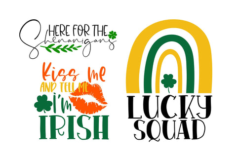 St patricks day SVG Design Bundle SVG CoralCutsSVG 