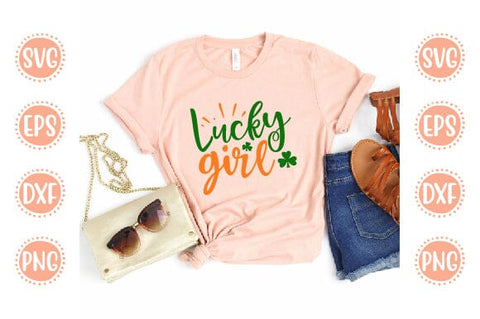 St Patrick's Day SVG Designs Bundles, Tractor Svg, Shamrock Svg, Clover Cut file, Kids Shirt Design, Svg Files For Cricut, Silhouette SVG SH_Tee store 