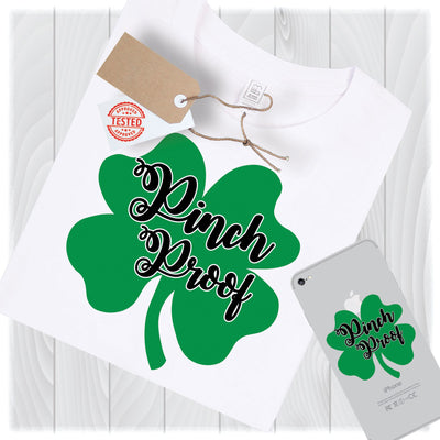 St Patricks Day Svg Files For Cricut Designs Svg Cut Files Silhouette Svg Cutting File Svg Files for Silhouette Clover Pinch Proof Svgs SVG My Sew Cute Boutique 