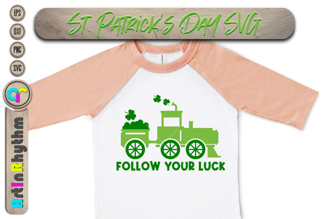 St. Patrick's day svg, Follow your luck SVG Artinrhythm shop 