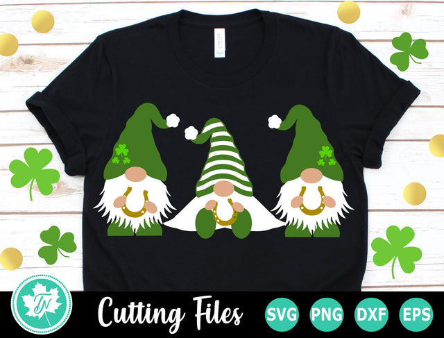 St Patricks Day SVG | Gnome SVG | Horseshoe SVG SVG TrueNorthImagesCA 