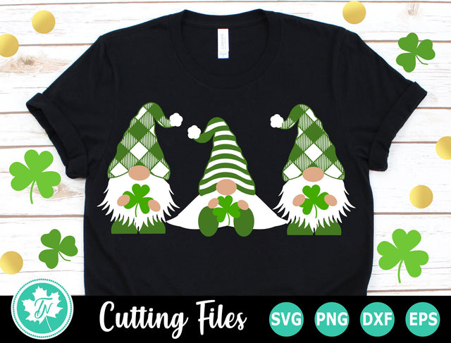 St Patricks Day SVG | Gnome SVG | Shamrock SVG SVG TrueNorthImagesCA 