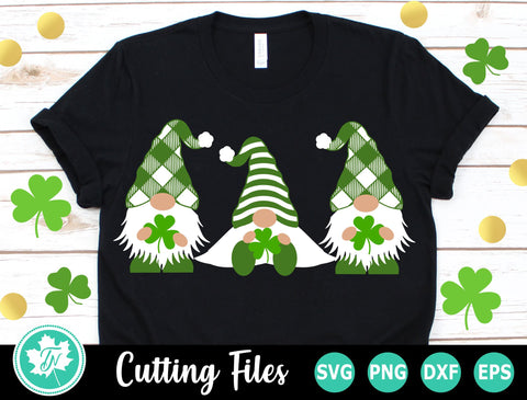 St Patricks Day SVG | Gnome SVG | Shamrock SVG SVG TrueNorthImagesCA 