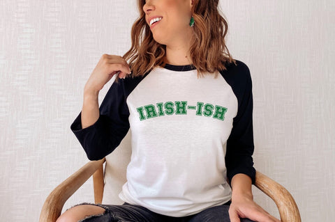 St Patricks Day SVG - Grunge Irish-Ish PNG Sublimation Pickled Thistle Creative 