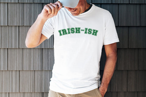 St Patricks Day SVG - Grunge Irish-Ish PNG Sublimation Pickled Thistle Creative 