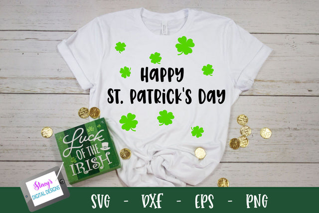 St. Patrick's Day SVG - Happy St. Patrick's Day SVG SVG Stacy's Digital Designs 