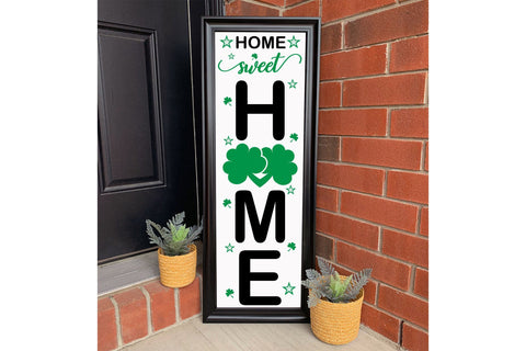 St Patrick's Day SVG - Home Sweet Home - Porch Sign SVG SVG CraftLabSVG 