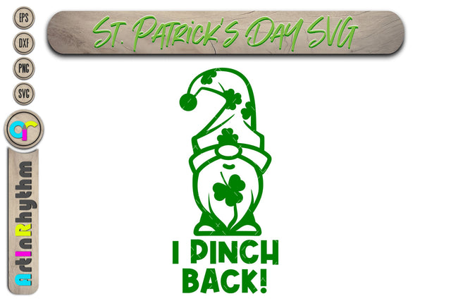 St. Patrick's Day Svg, I pinch back SVG Artinrhythm shop 