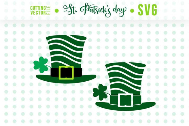 St. Patrick's Day SVG - Ireland Hats SVG VectorSVGdesign 
