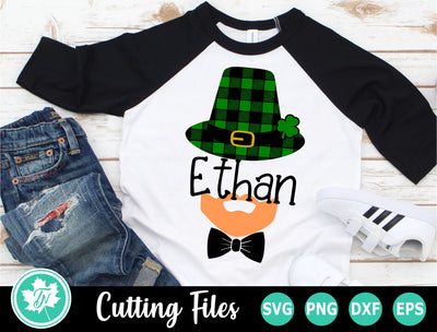 St Patricks Day SVG | Leprechaun Monogram SVG SVG TrueNorthImagesCA 