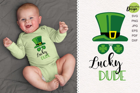 St Patricks Day SVG | Leprechaun SVG | Lucky Dude SVG SVG Klava P 