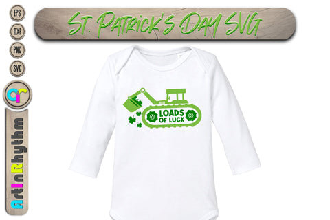 St. Patrick's Day Svg, Loads of luck SVG Artinrhythm shop 