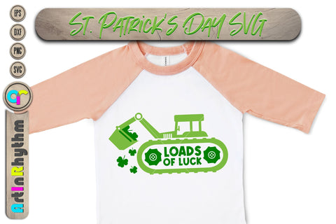 St. Patrick's Day Svg, Loads of luck SVG Artinrhythm shop 