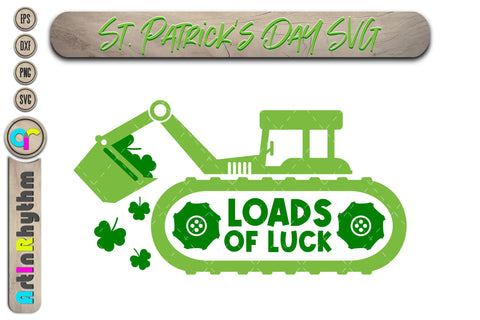 St. Patrick's Day Svg, Loads of luck SVG Artinrhythm shop 