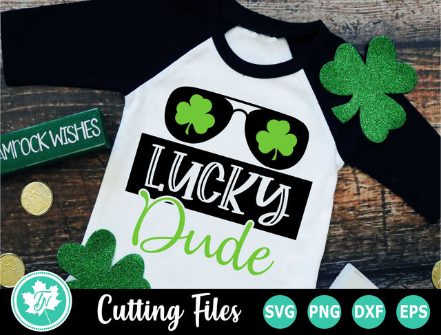 St Patricks Day SVG | Lucky Dude SVG SVG TrueNorthImagesCA 
