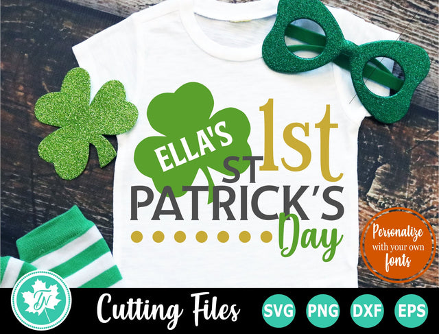 St Patricks Day SVG | My First St Patricks Day SVG 2 SVG TrueNorthImagesCA 