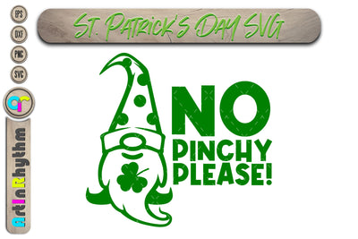 St. Patrick's Day Svg, no pinchy please SVG Artinrhythm shop 