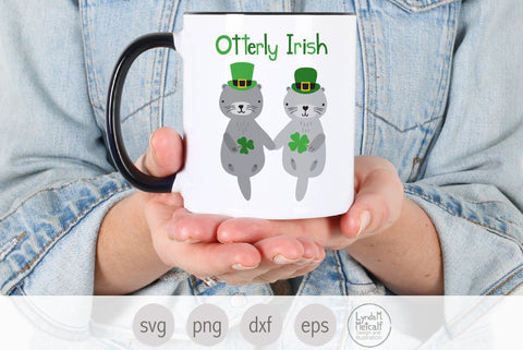 St. Patrick's Day SVG, Otters SVG, Irish SVG, Otterly Irish SVG SVG Lynda M Metcalf 