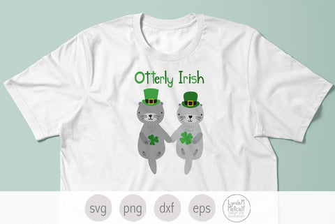 St. Patrick's Day SVG, Otters SVG, Irish SVG, Otterly Irish SVG SVG Lynda M Metcalf 