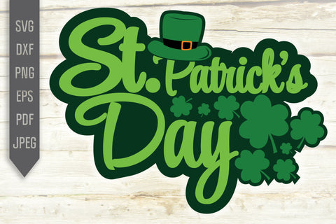St Patrick's Day Svg. St Patricks Day Shirt Svg. St. Patrick Svg. Lucky Svg. Irish Svg. Clover Svg. St Patrick's Dxf, eps, png, jpg pdf SVG Mint And Beer Creations 