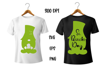 St Patricks Day SVG. St Patricks Gnome Crafts SVG Olga Terlyanskaya 
