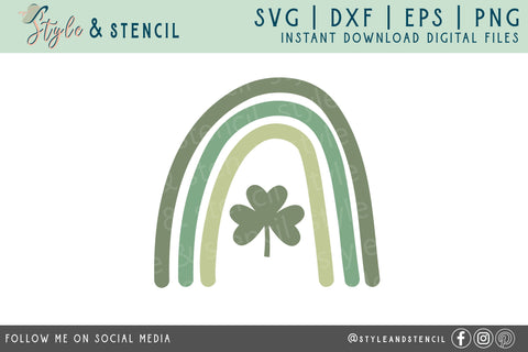 St Patricks Day SVG - St Pattys Day SVG Style and Stencil 