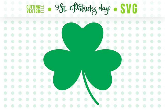 St. Patrick's Day SVG - Vector Clover SVG VectorSVGdesign 