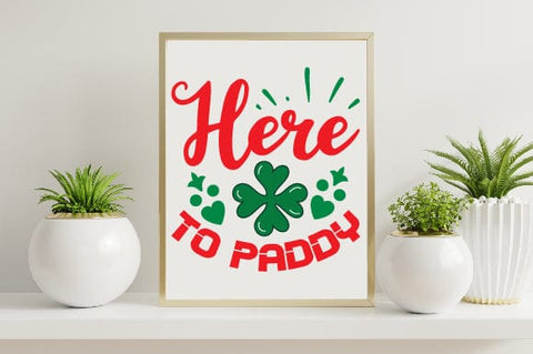 St Patrick's Day T-Shirt Designs, Tractor Svg, Shamrock Svg, Clover Cut file, Kids Shirt Design, Svg Files For Cricut, SVG SH_Tee store 