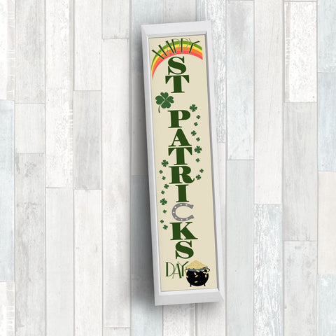 St Patricks Day Tall Vertical Front Porch Sign Quote SVG SVG SVGcraze 